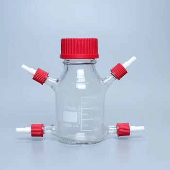 100 мл-1000 мл Микробиологический реактор MFC с несколькими разъемами, Коробка для микробных топливных элементов, бутылка для пополнения ферментации, бутылка для отбора проб