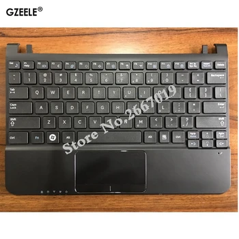 Подставка для рук ноутбука, KB, безель, верхний регистр, C оболочка для Samsung NC110, NC210, NC215, американская клавиатура