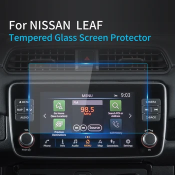 Автомобильные Наклейки Протектор Экрана Для NISSAN LEAF 2023 Навигатор Дисплей Закаленное Стекло Защитная Пленка Автомобильные Аксессуары Для Транспортных Средств